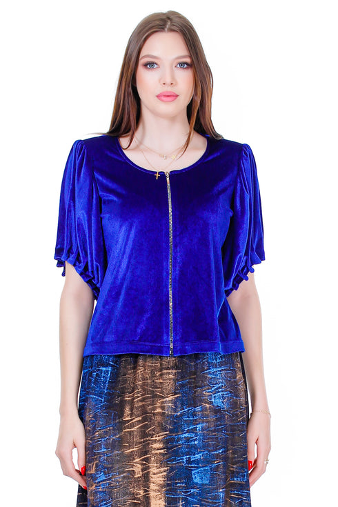 Bluza catifea  Liza Panait Liza Panait Online Boutique